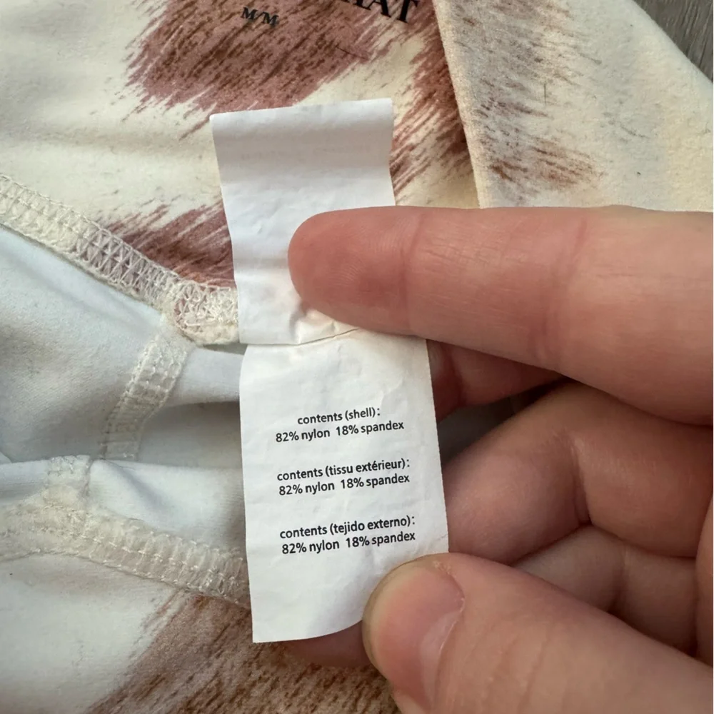 WeWoreWhat Brown and White Patterned Leggings - Picture 9 of 9